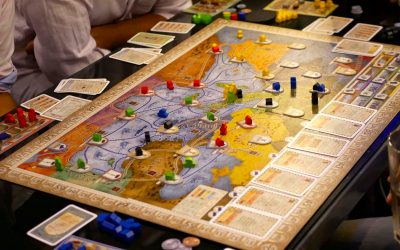 Sesión de tarde de juegos de mesa y rol en El Nido