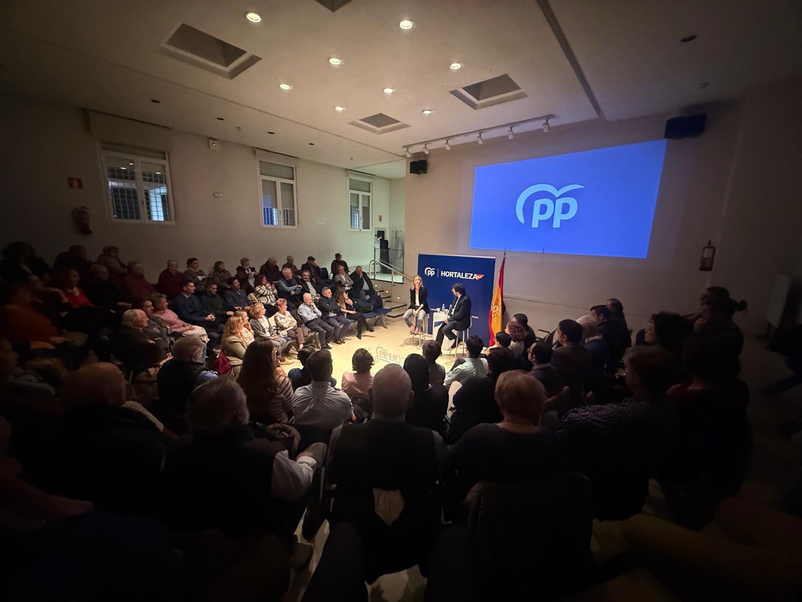 David Pérez prohíbe un acto vecinal por "partidista" el mismo día que autoriza un evento del PP 1 Acto PP Huerta de la Salud