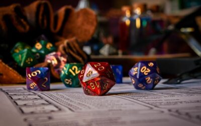 Mañana de juegos de mesa y rol en Manoteras