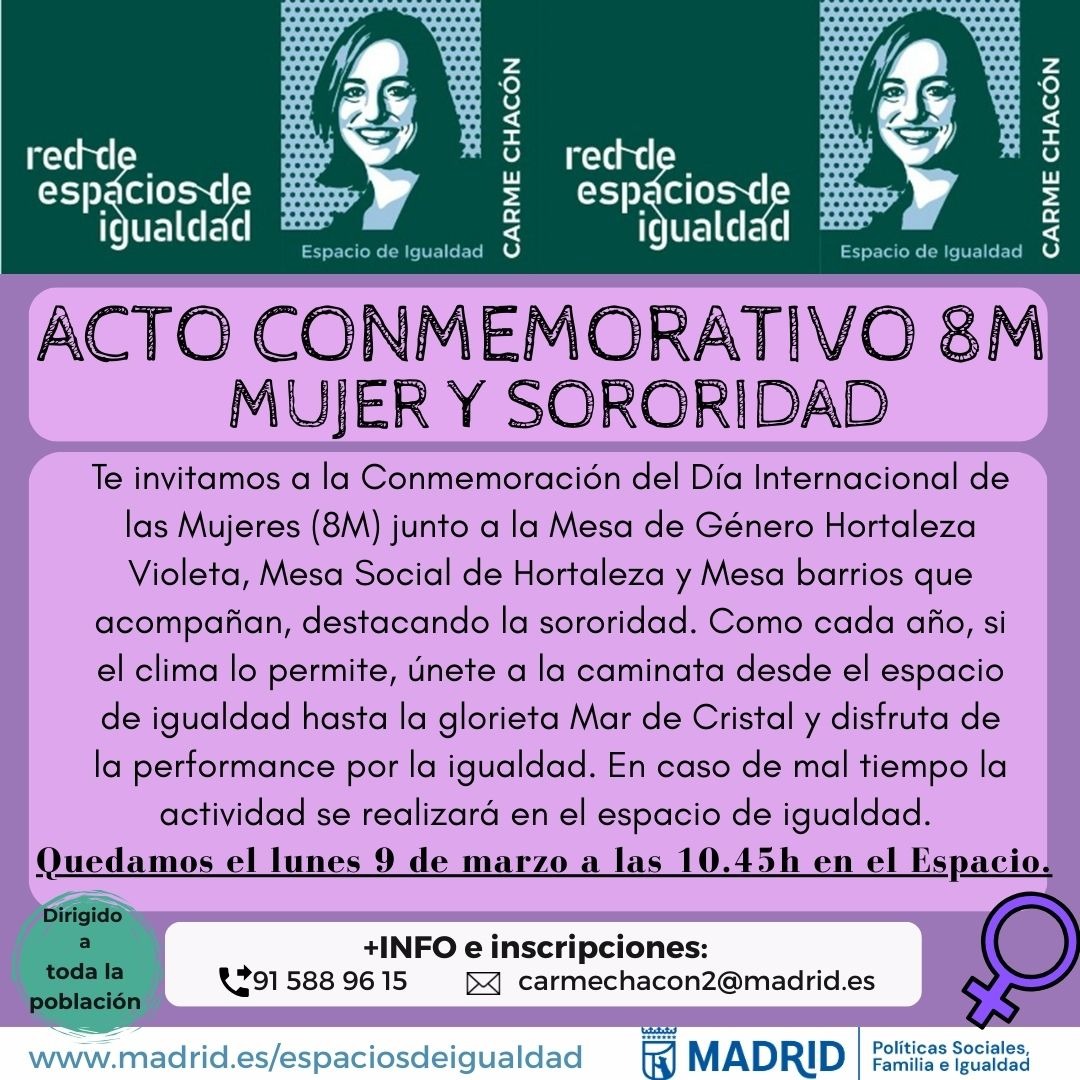 Conmemoración del Día Internacional de la Mujer 2 Día Internacional de la Mujer