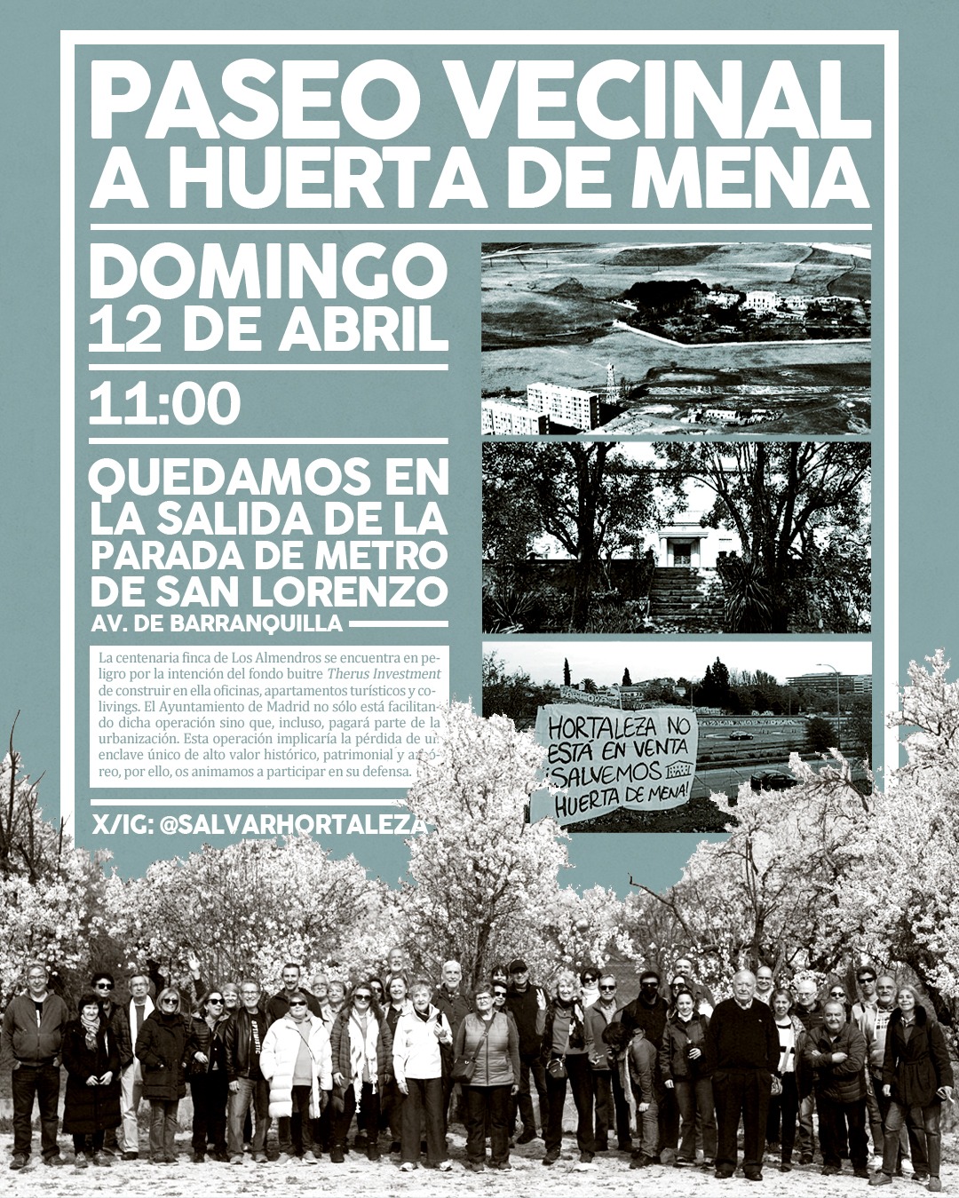 Paseo vecinal a Huerta de Mena 2 paseo vecinal Huerta de Mena