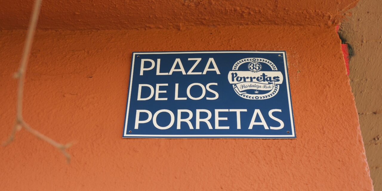 Vecinos de Hortaleza dedican una ‘plaza’ al grupo Porretas