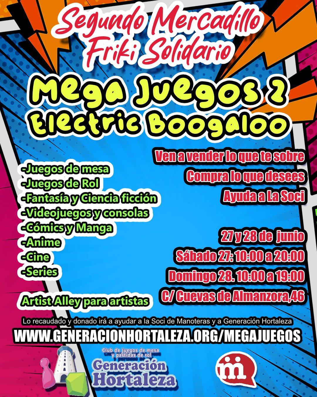 II Mercadillo Friki Mega Juegos en Manoteras 2 II Mercadillo Friki Mega Juegos en Manoteras