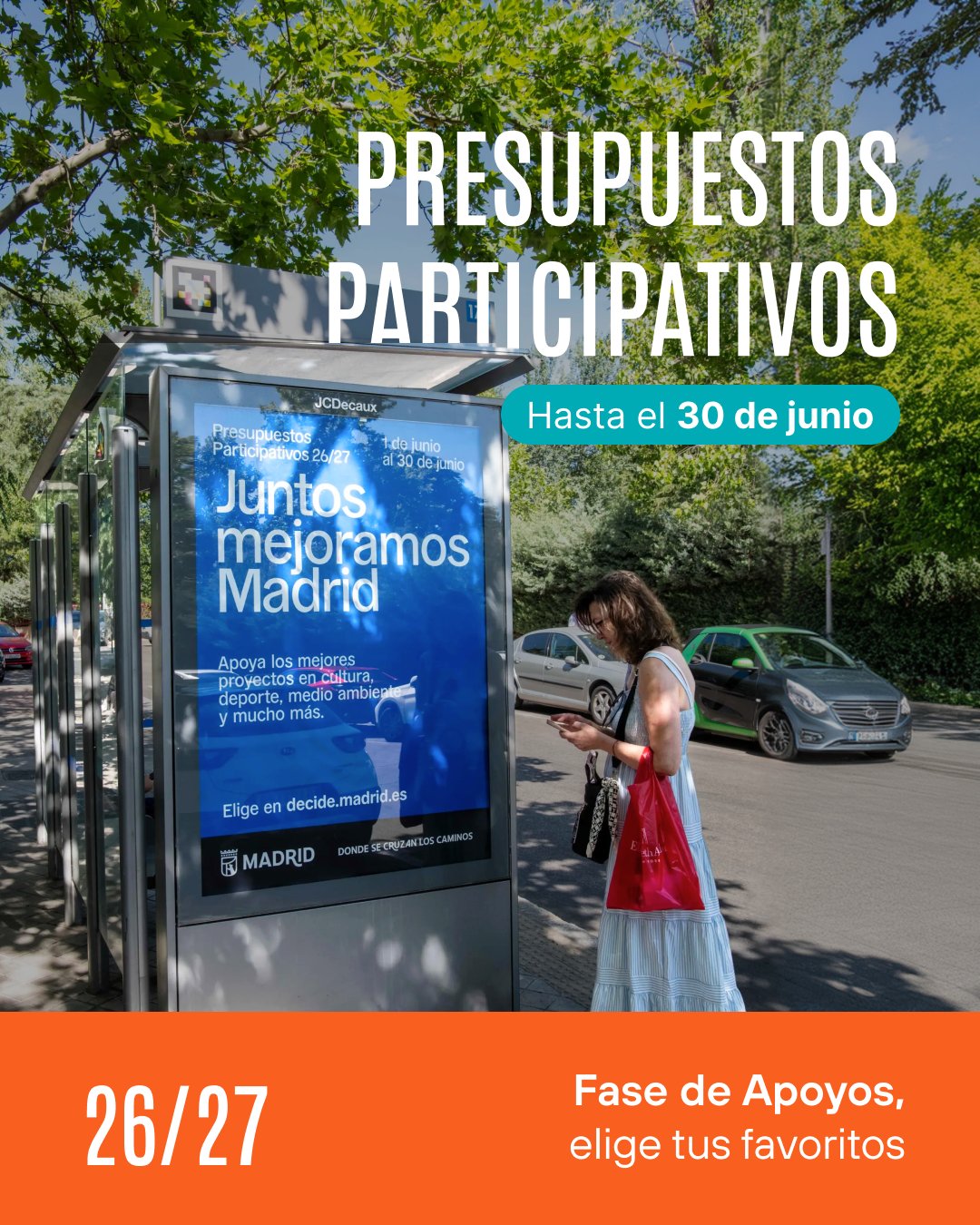 Últimos coletazos de la fase de apoyos de los Presupuestos Participativos 2026 1 fase de apoyos Presupuestos Participativos 2026
