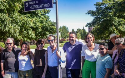 Hortaleza dedica un parque al actor y vecino Héctor Alterio