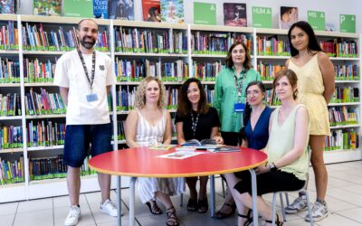 La biblioteca María Lejárraga, impulsora de cultura en Hortaleza