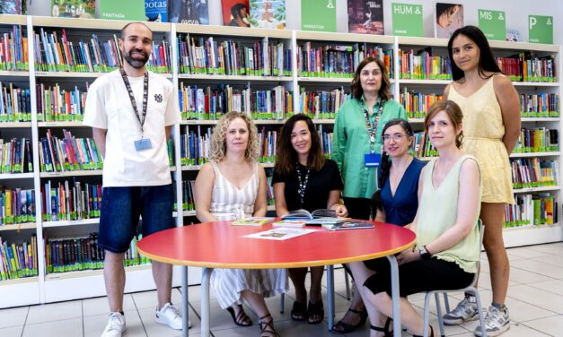 La biblioteca María Lejárraga, impulsora de cultura en Hortaleza