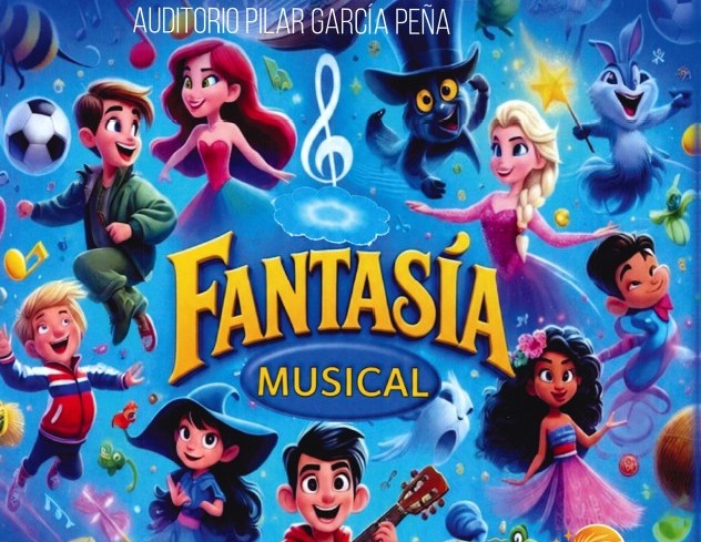Concierto Fantasía Musical en el auditorio Pilar García Peña 1 Fantasía Musical