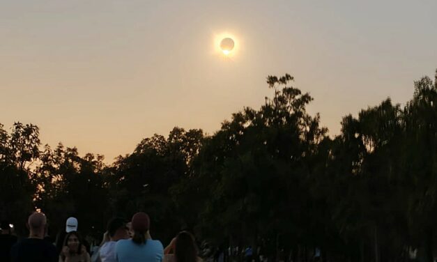 Crónica de un eclipse en Valdebebas