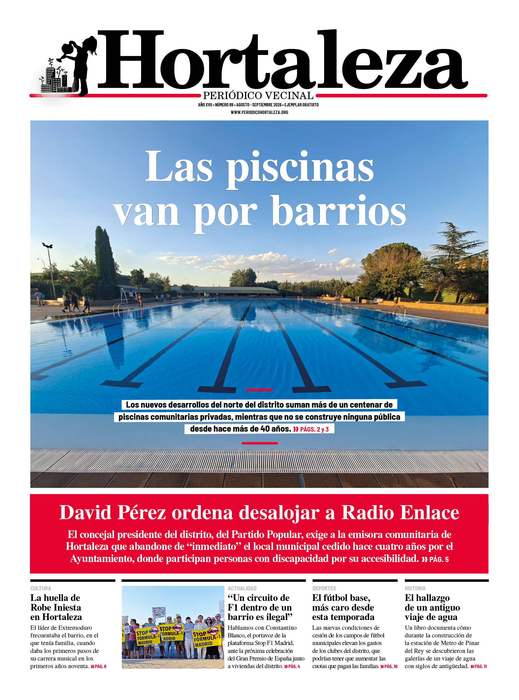 Hortaleza Periodico Vecinal numero 89 portada