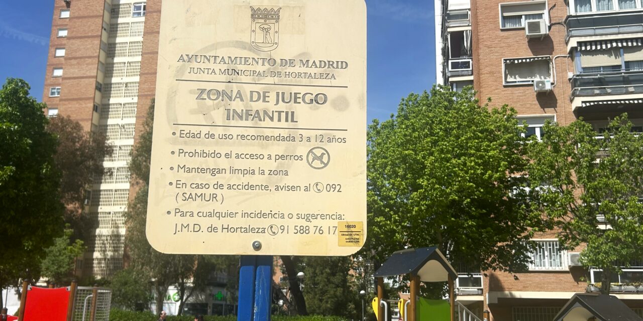 Parques de primera y de segunda en Hortaleza