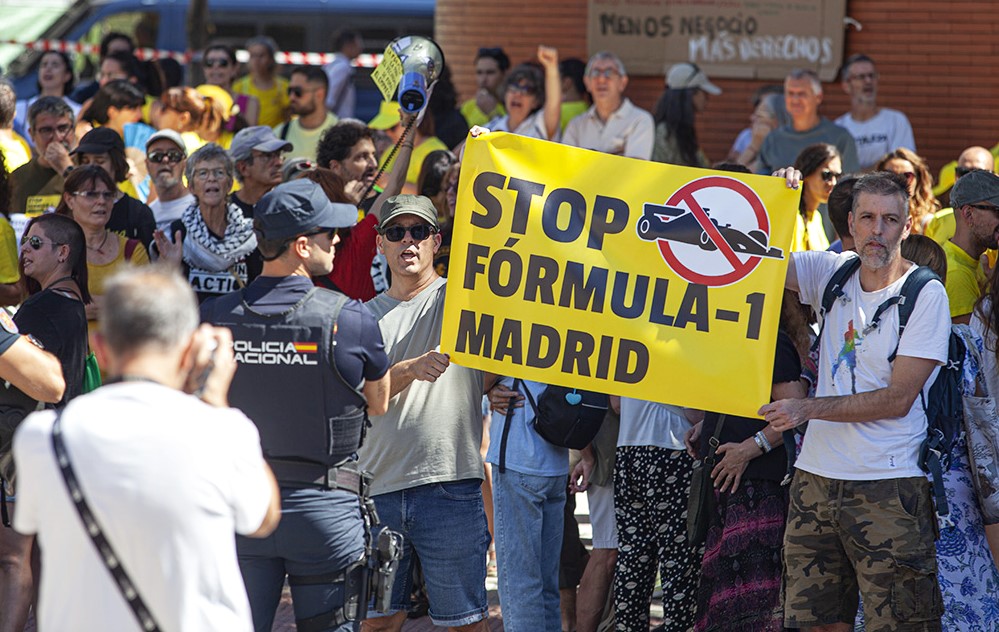 Stop F1 Madrid llevará el ruido del Gran Premio de España a la Fiscalía