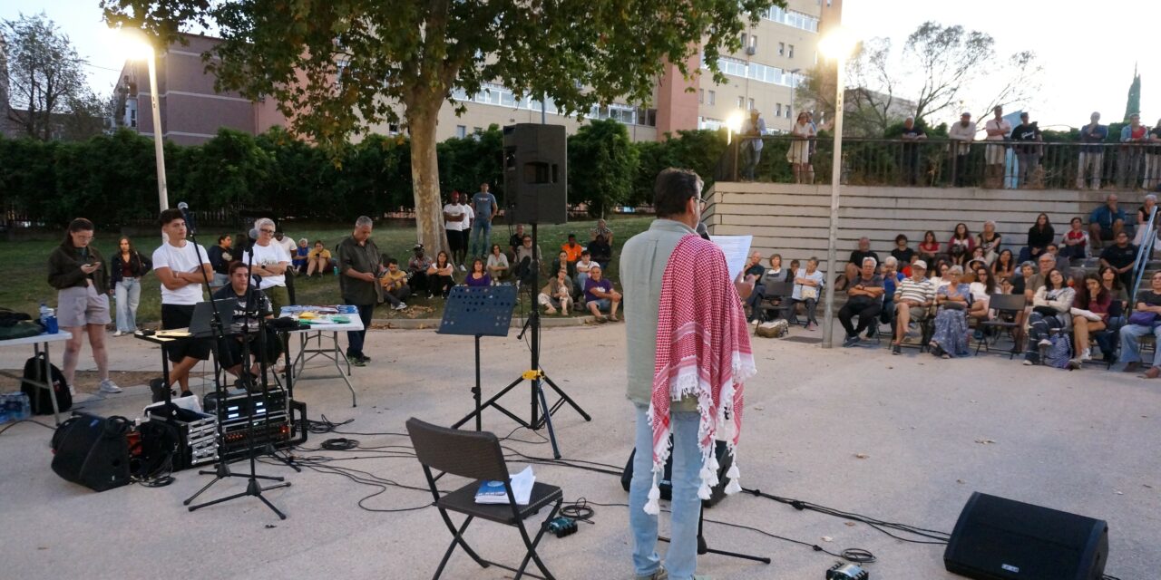 La música y la poesía que se vivió en Huerta de la Salud