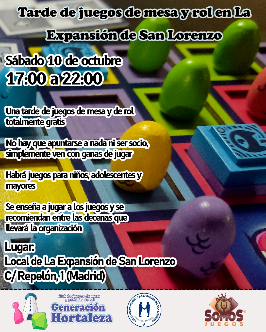 Tarde de juegos de mesa y rol en San Lorenzo 2 rol en San Lorenzo