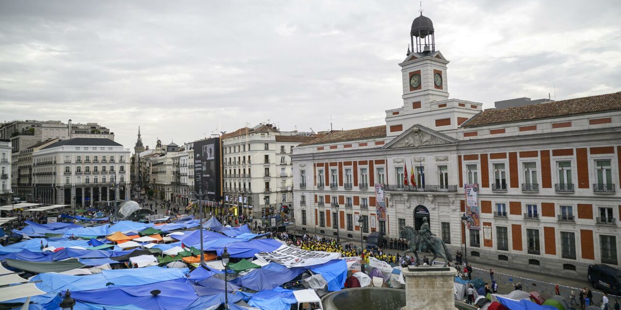 Hortaleza, presente en la Acampada de Sol