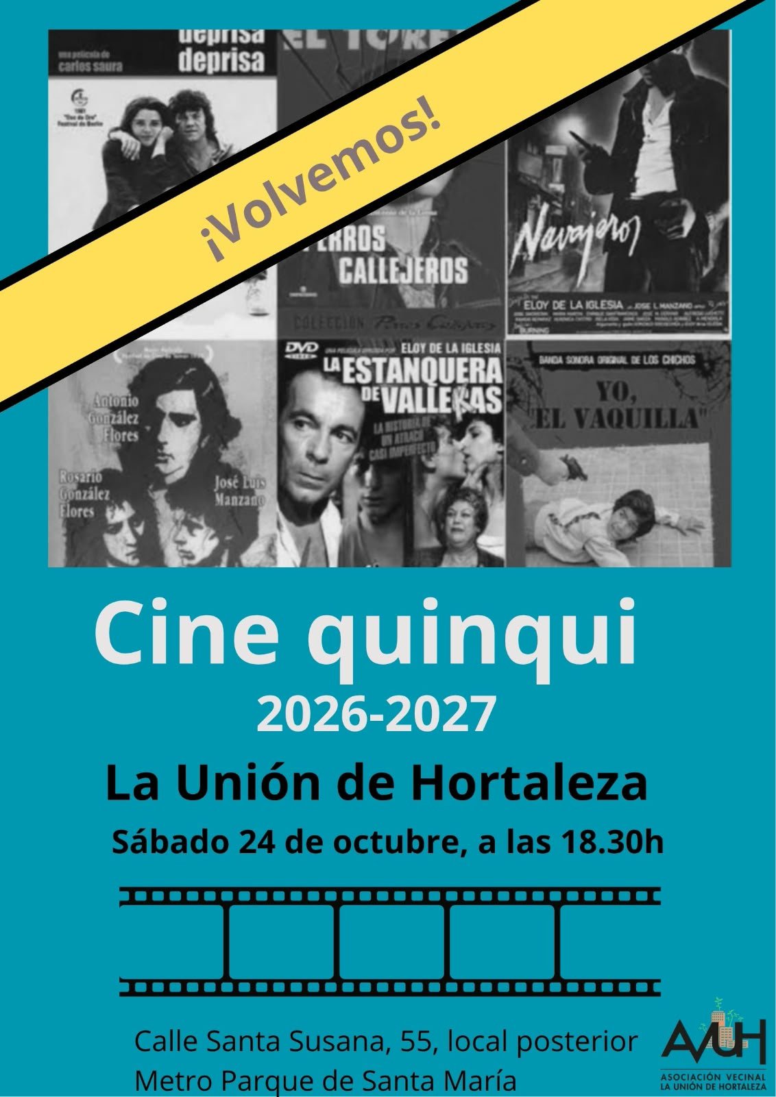 Ciclo de Cine Quinqui en La Unión de Hortaleza 2 Cine Quinqui