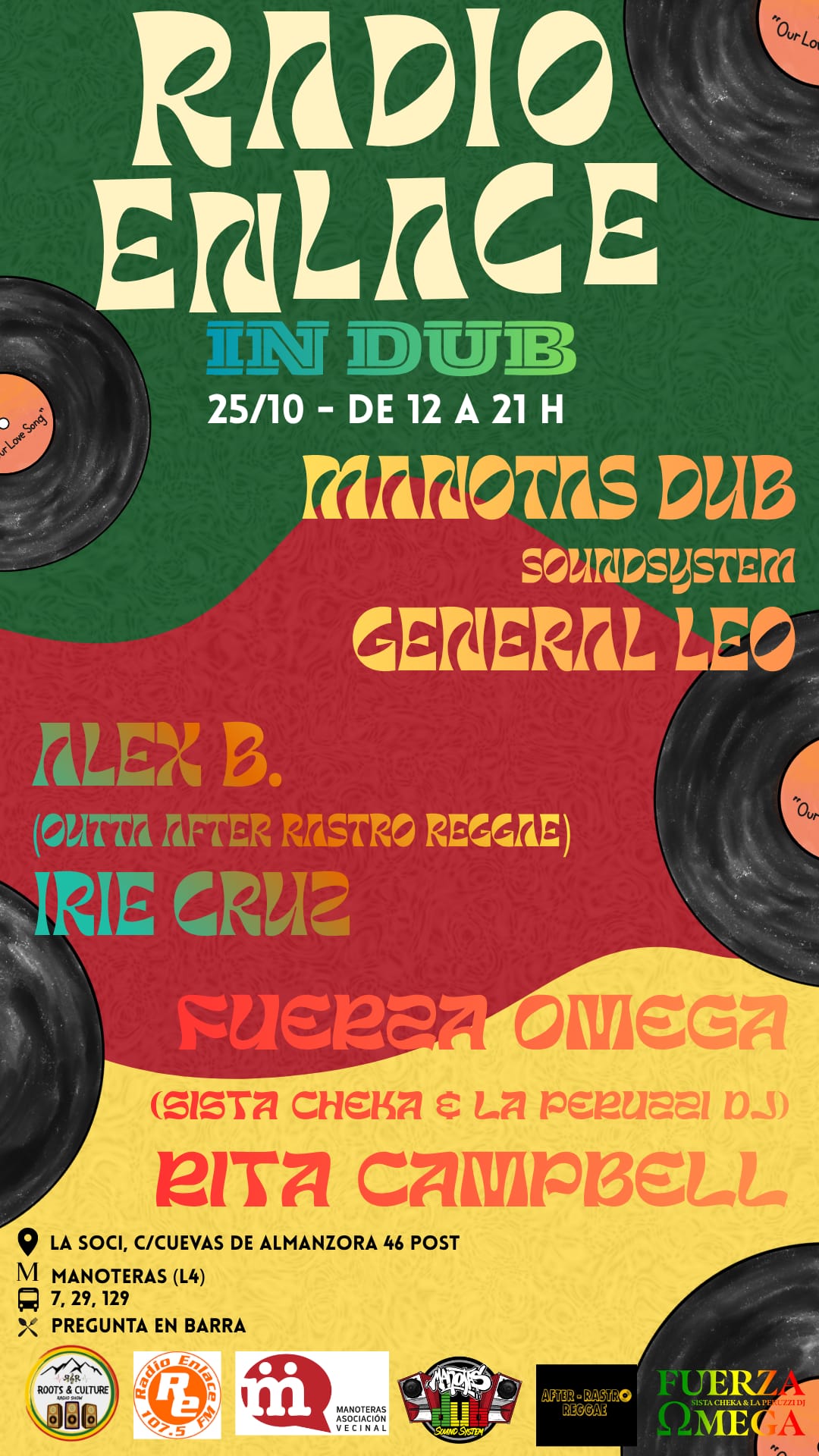 Radio Enlace in Dub en la Soci de Manoteras 2 Radio Enlace in Dub