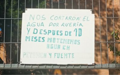 Un año sin agua en el club de petanca de Esperanza