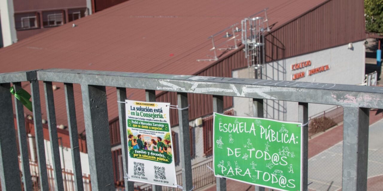 La huelga indefinida por la escuela pública inicia su tercera semana